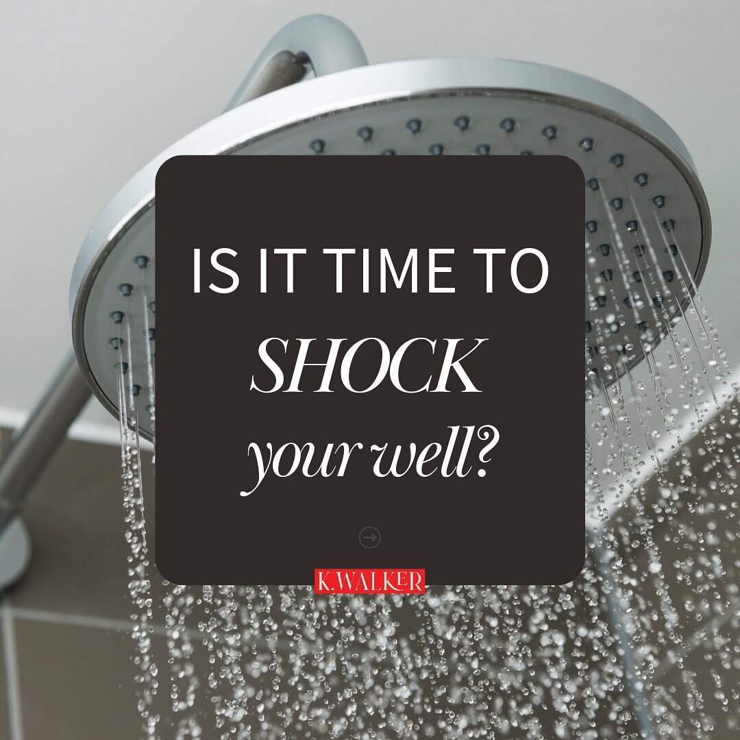 🚨PSA PLEASE SHARE!

If you have well water and have experienced any of the following symptoms, despite having a water treatment system and a shower head filter, it might be time to shock your well. 

🔻 Blondes getting dull between appointments
🔻Dr