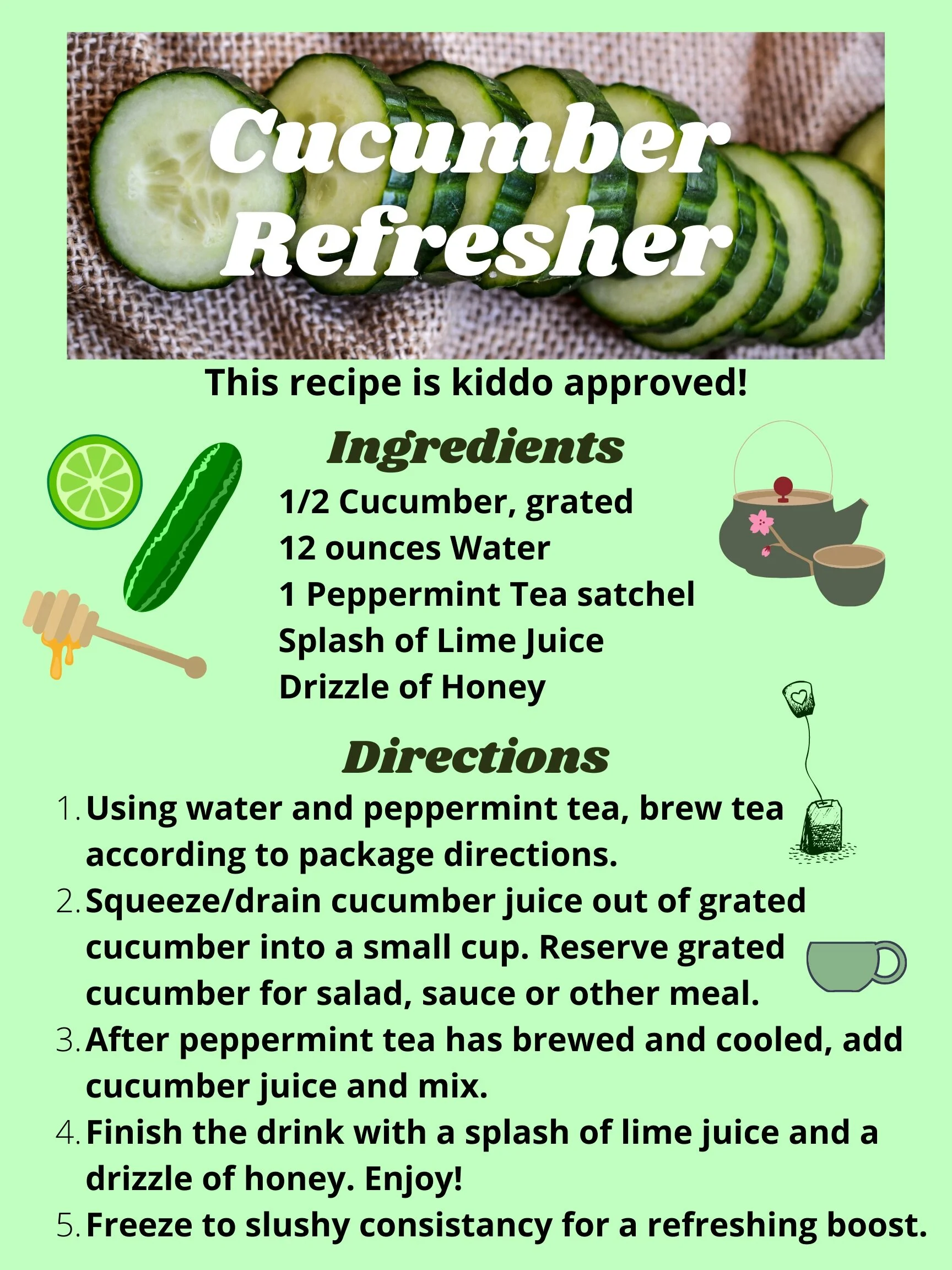 Cucumber Refresher