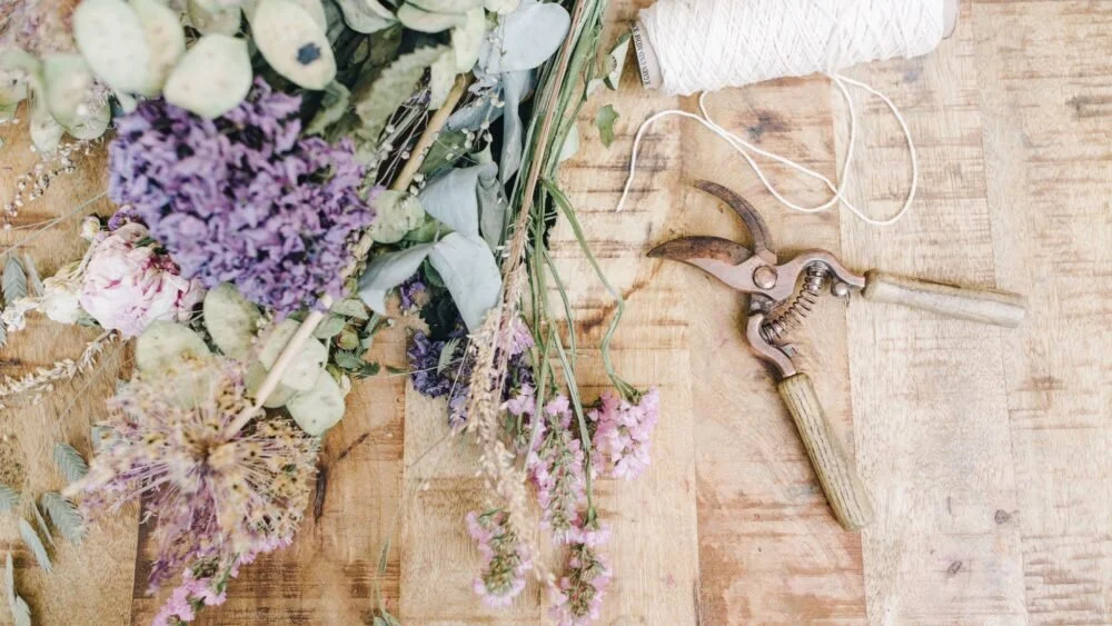 MASTERCLASS DRIED FLOWERS / TABLECENTERPIECE 