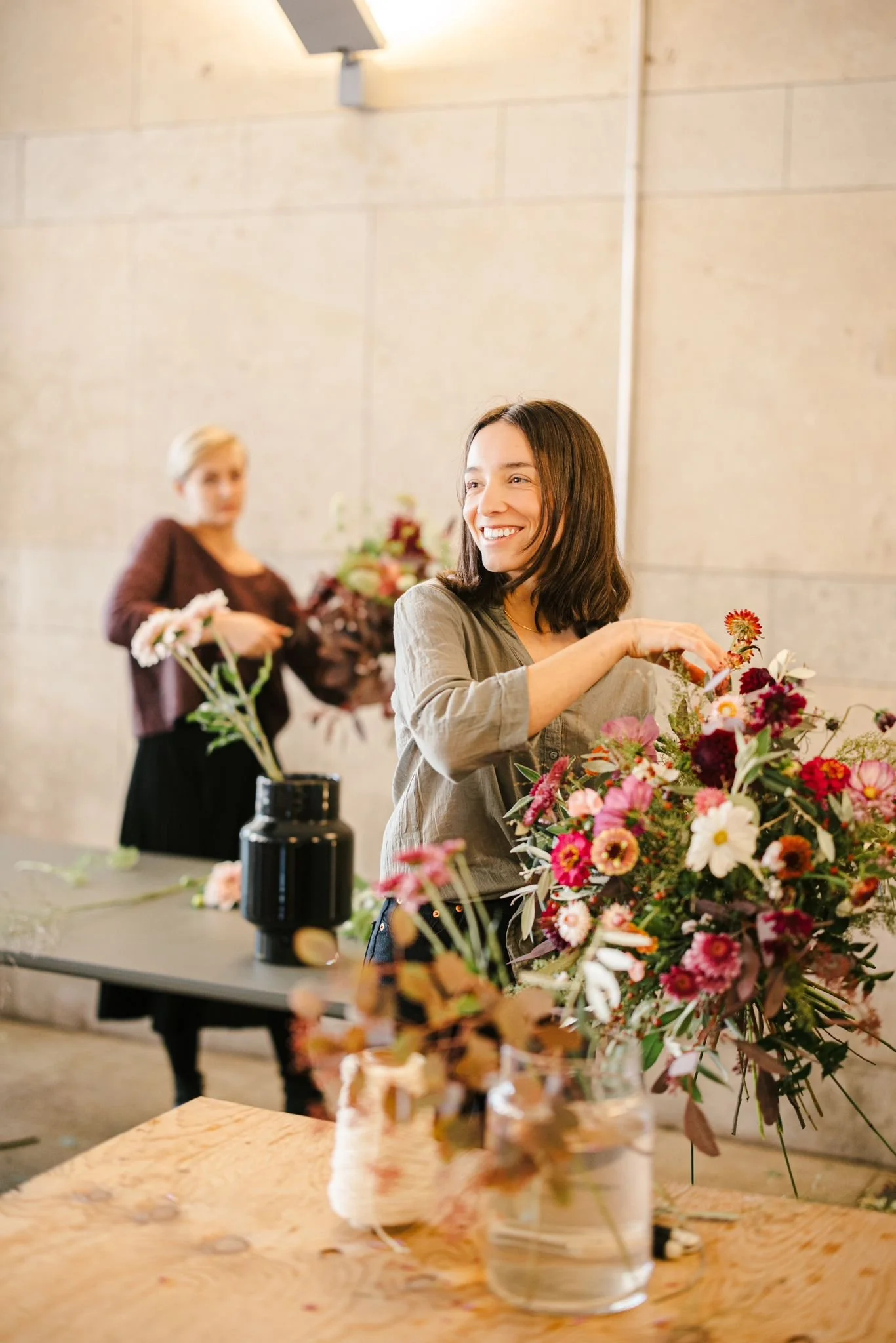 Blumenworkshop bei Hutter Dynamics AG