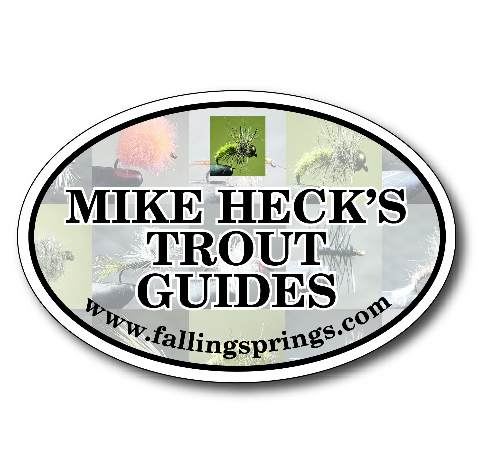 Mike Heck's Trout Guides Decal
