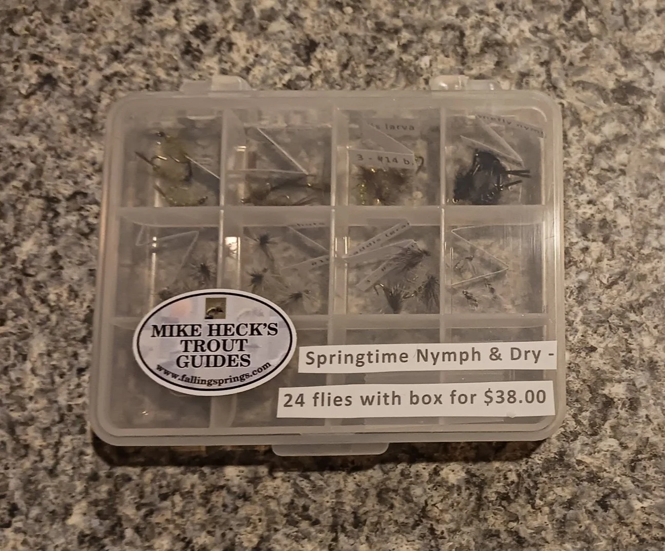 Springtime Nymph & Dry Set with Box