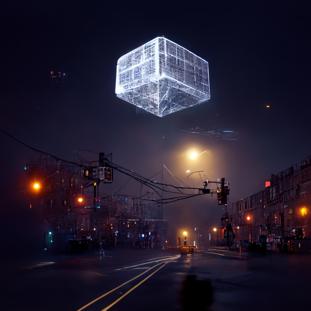 8c0af928-8586-4ce6-bafe-99115ccf06a9_EllieMakes_wireframe_of_a_giant_glowing_squished_cube_hovering_above_a_Brooklyn_street_at_midnight_by_Edward_ho.png