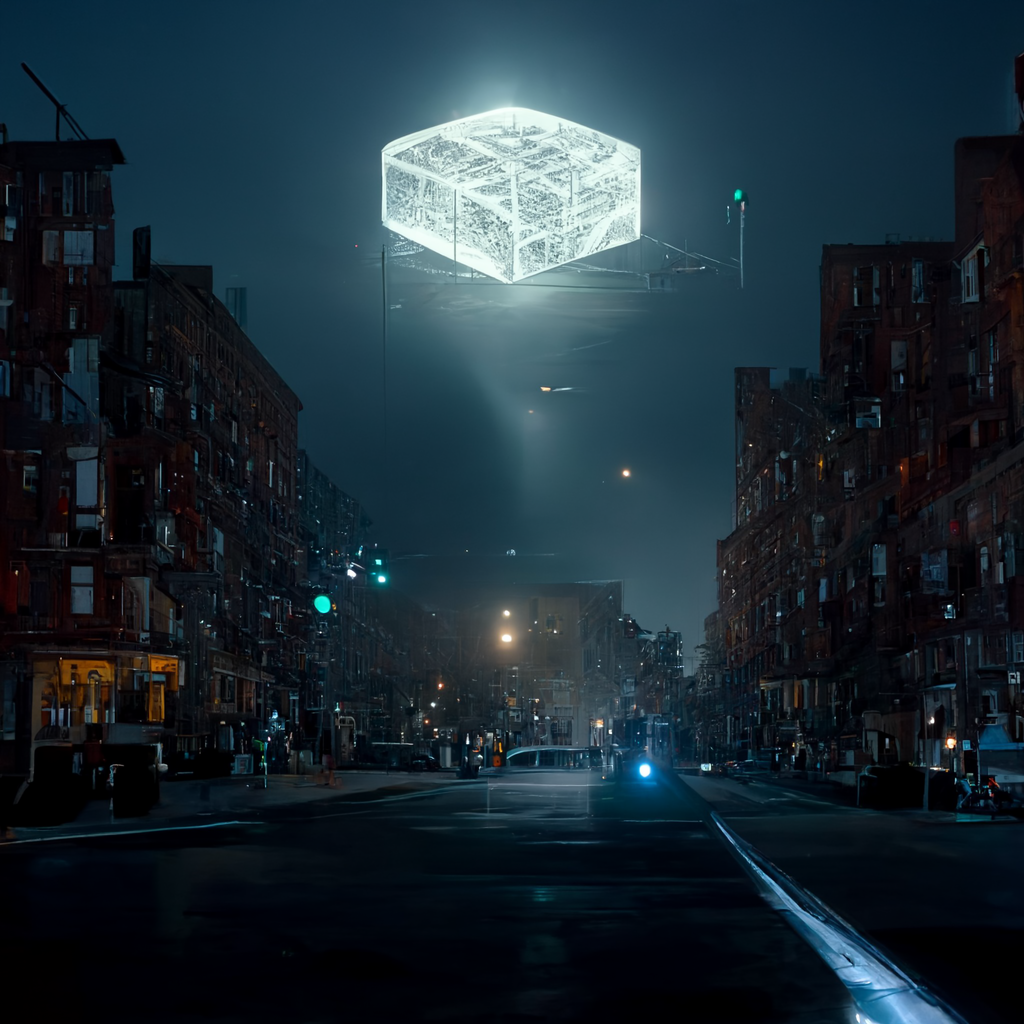 227e0364-c71c-4d09-881f-e75e0c1a81d6_EllieMakes_wireframe_of_a_giant_glowing_squished_cube_hovering_above_a_Brooklyn_street_at_midnight_by_Edward_ho.png