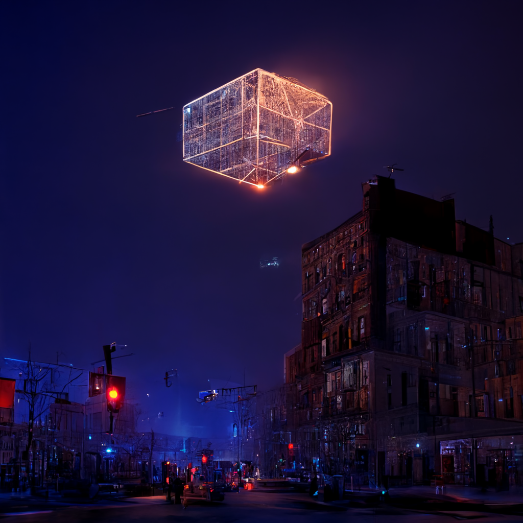 955122bc-5700-48bd-8758-dcadb32ef753_EllieMakes_wireframe_of_a_giant_glowing_squished_cube_hovering_above_a_Brooklyn_street_at_midnight_by_Edward_ho.png