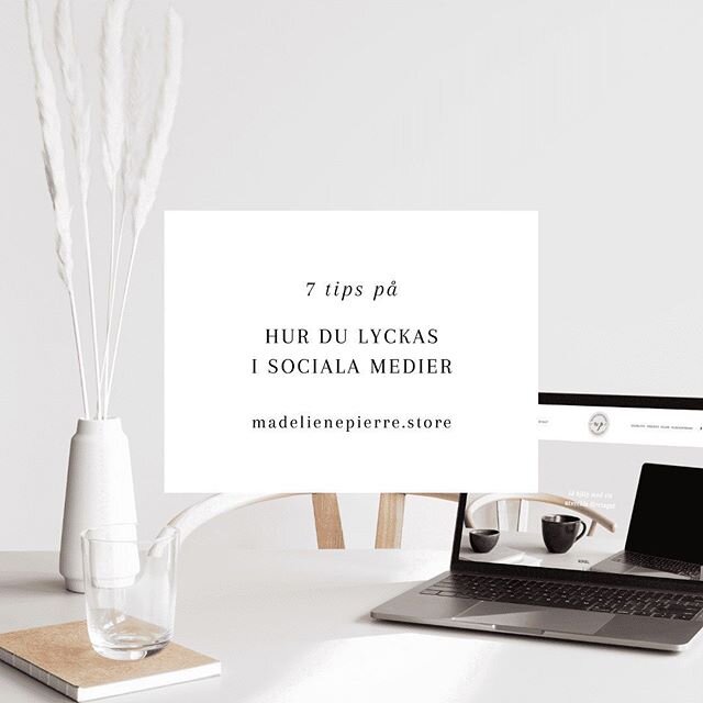 Nytt blogginl&auml;gg ~ Som f&ouml;retagare &auml;r det viktigt att ha en stark n&auml;rvaro i sociala medier. Det &auml;r n&auml;mligen s&aring; att alla f&ouml;retag tj&auml;nar p&aring; att vara aktiv i sociala medier om det s&aring; &auml;r f&oum