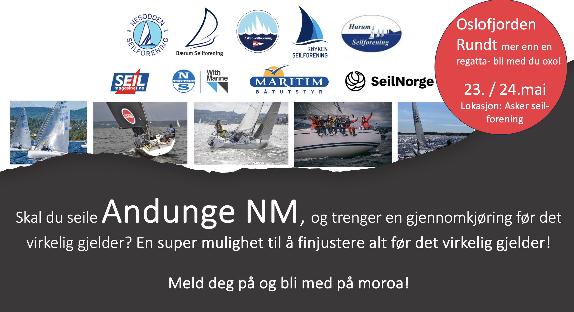 Skal du seile Andunge NM, og trenger en gjennomkjøring før det virkelig gjelder? 