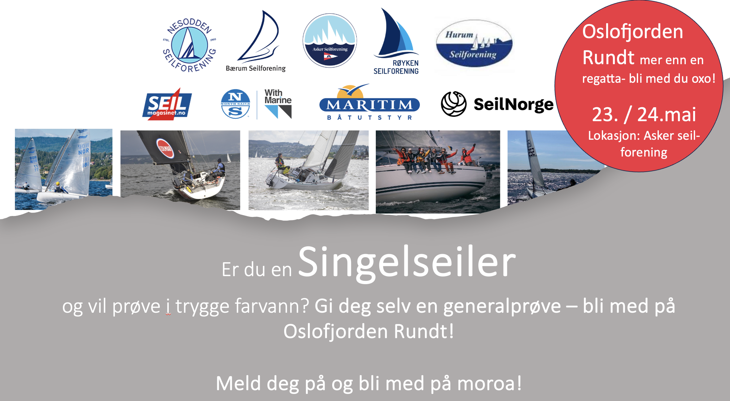 Er du en Singelseiler  og vil prøve i trygge farvann? 