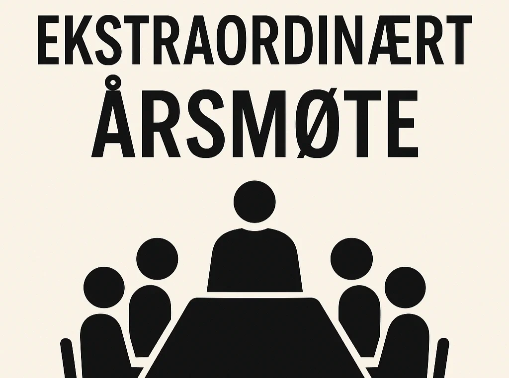 Innkalling ekstraordinært årsmøte