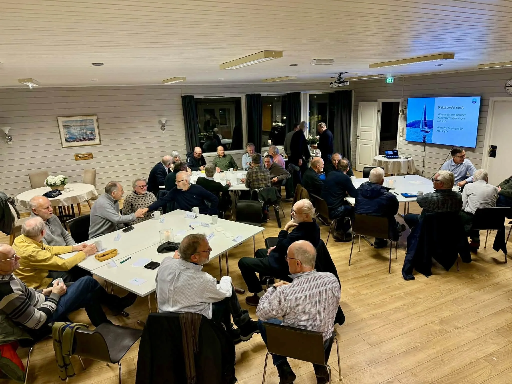 Skravlekveld - aldersgrense 65 år