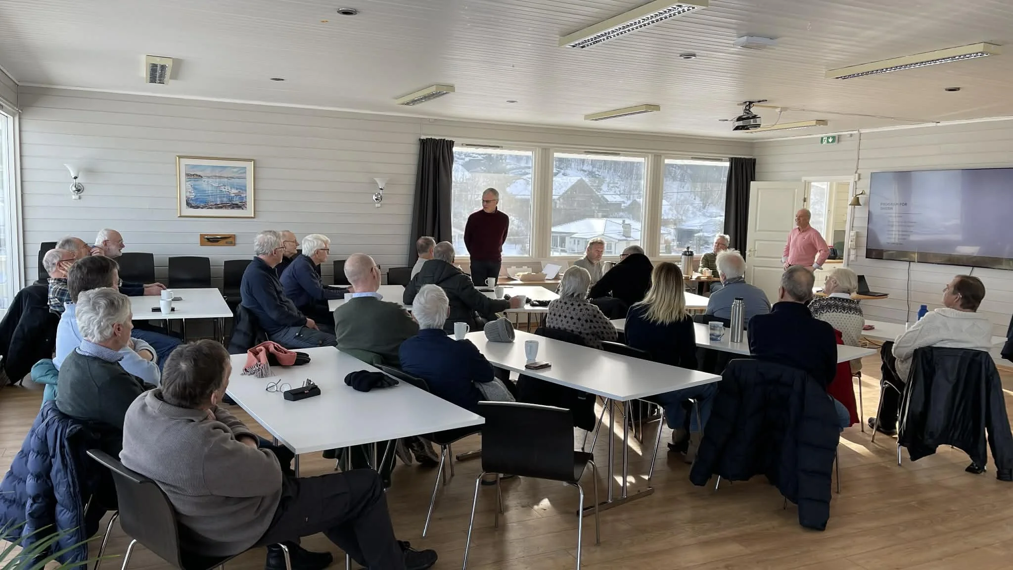 Seniortreff torsdag 5.mars kl. 12:00 - "Strøm i båt" - Jon Landmark