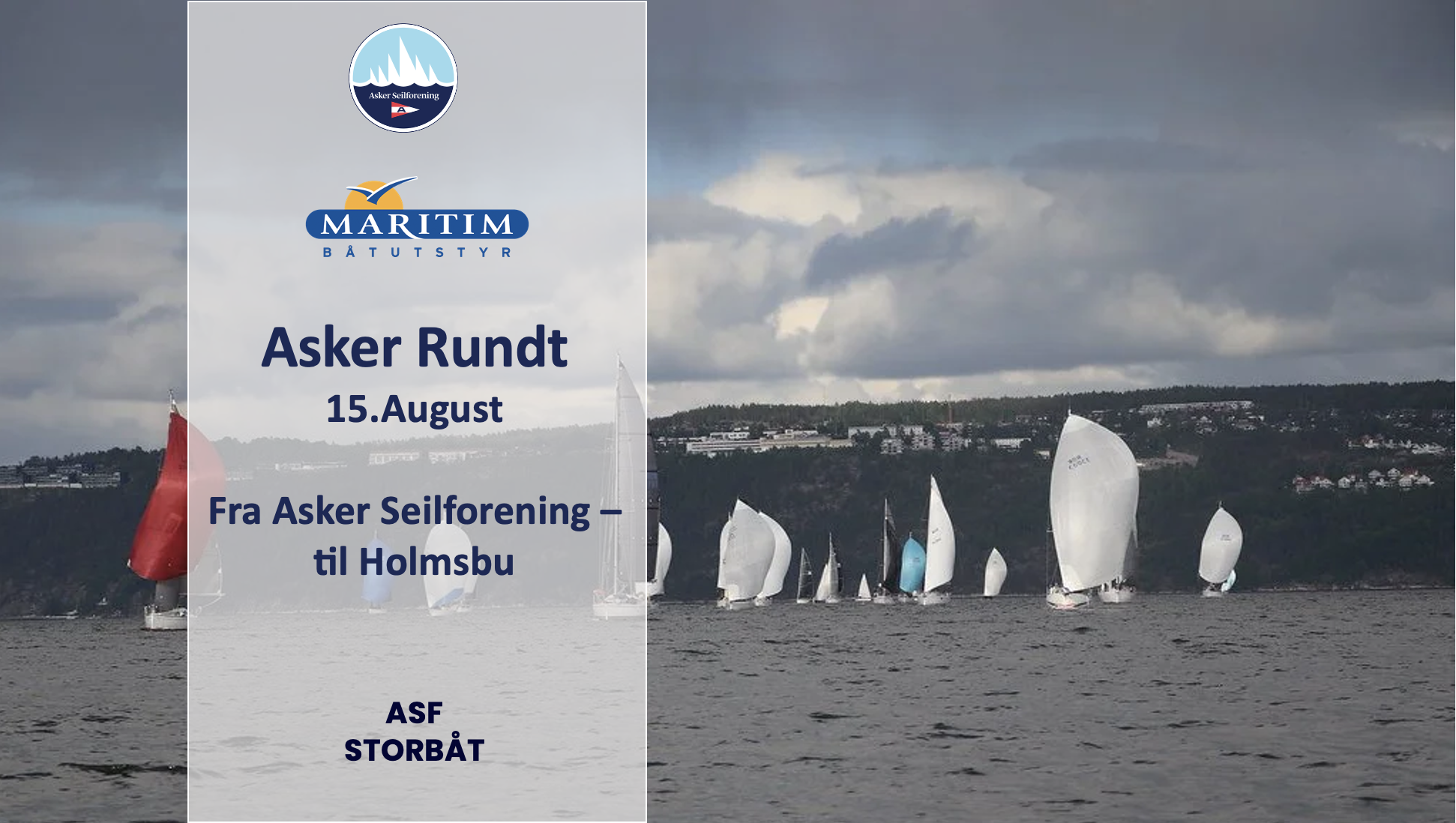Maritim Asker Rundt - påmelding er åpen!