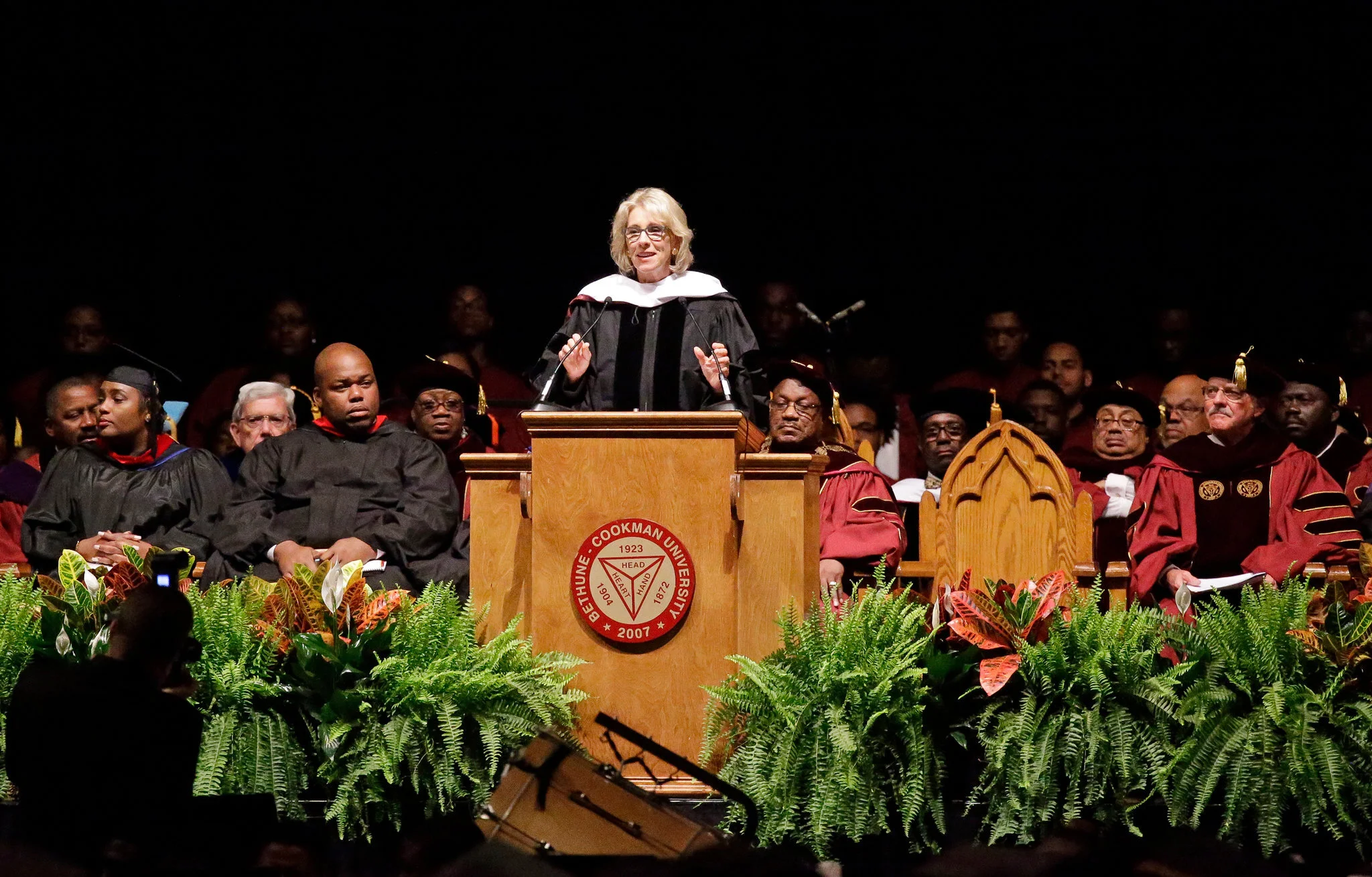 Read the Room: Betsy DeVos was Booed at Commencement