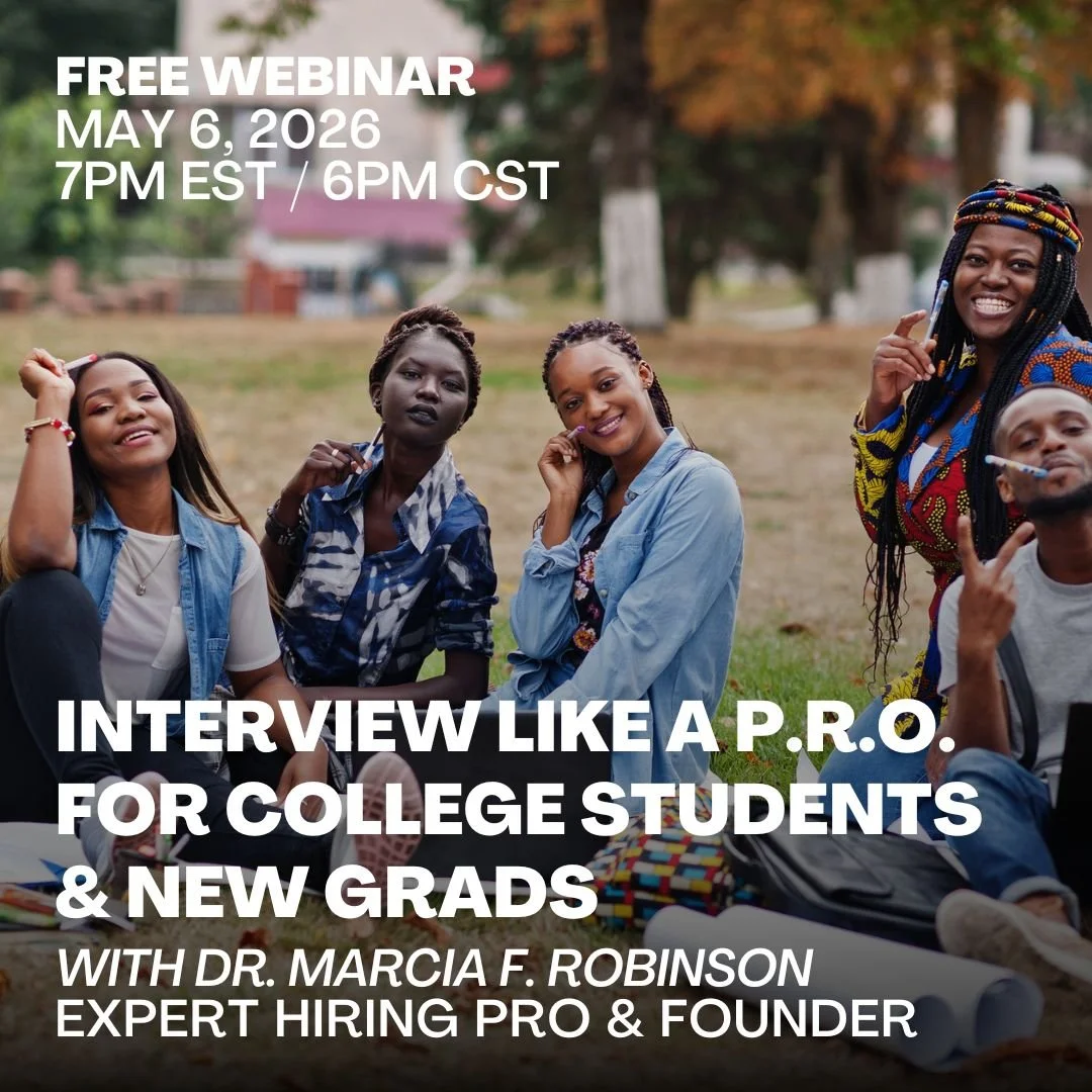 Interview Like a P.R.O. for College Students and New Grads