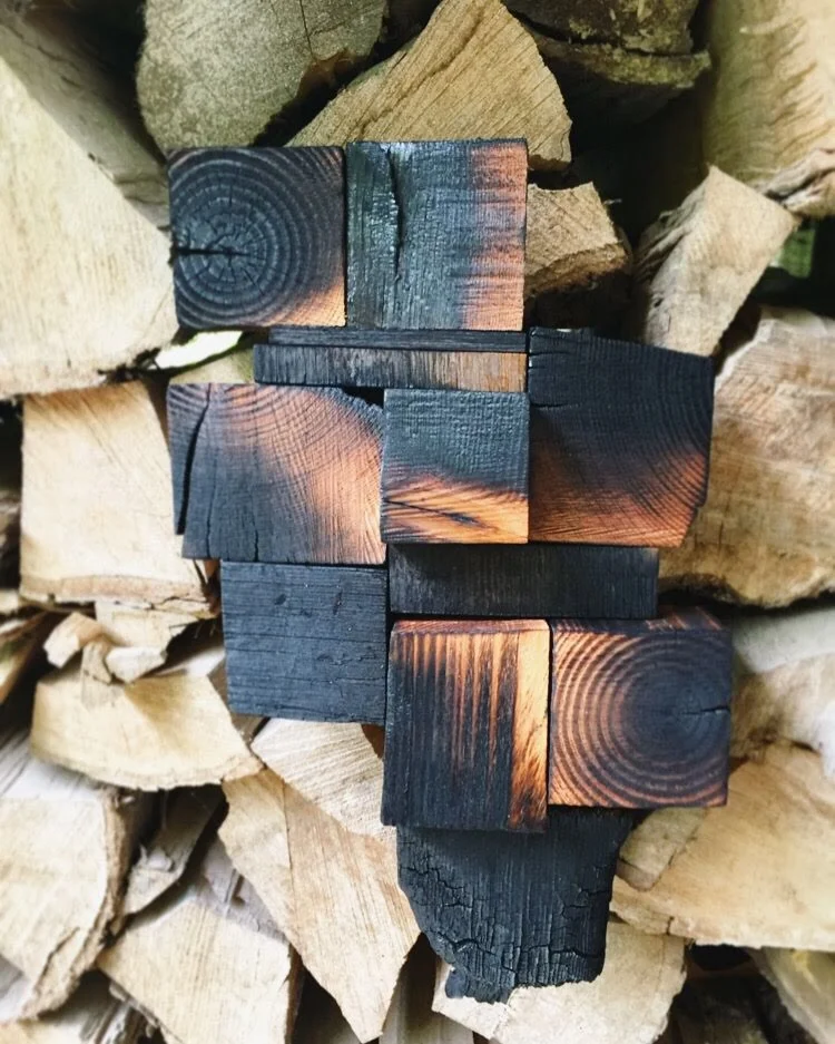 Charred Wood Sculpture #1
