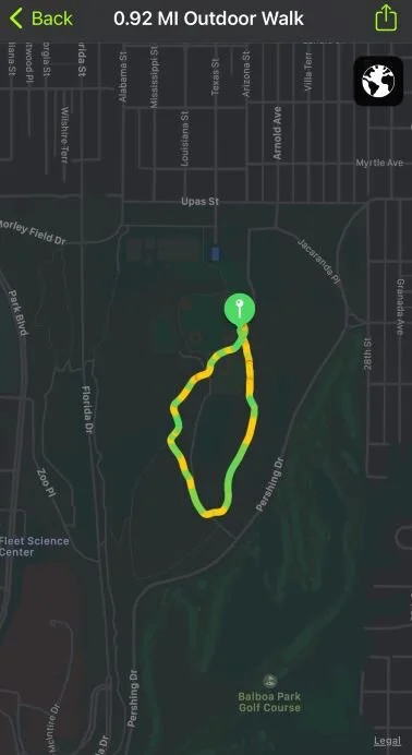 Although I got mad at a cyclist about a quarter through the walk, We three had a lovely time.