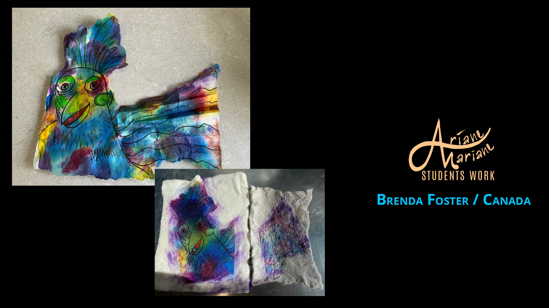 Mixed-Media-textile-art-student-brenda-foster-ink-bird-paper-felt.jpg