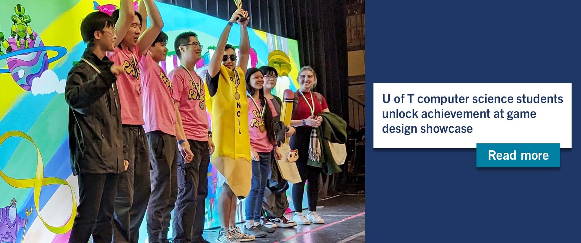 U of T computer science students unlock achievement at game design showcase