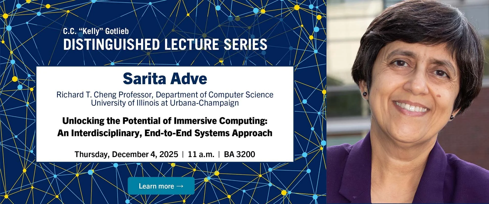 Distinguished Lecture Series: Sarita Adve