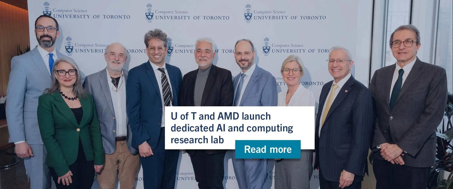 U of T and AMD launch dedicated AI and computing research lab