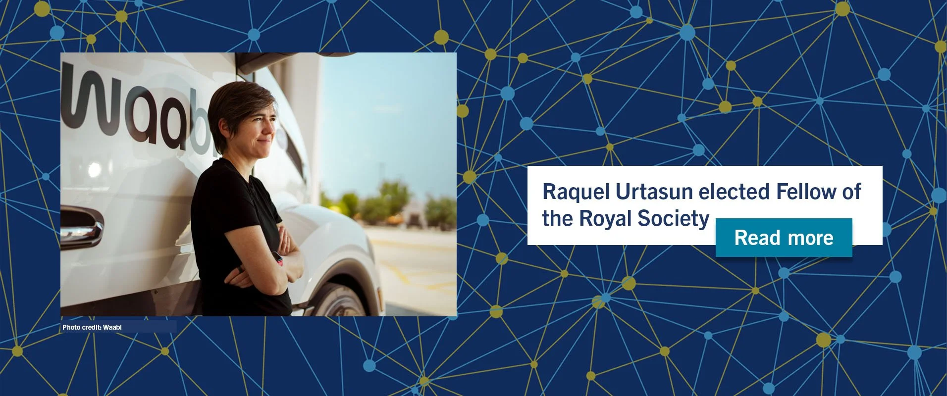 Raquel Urtasun elected Fellow of the Royal Society