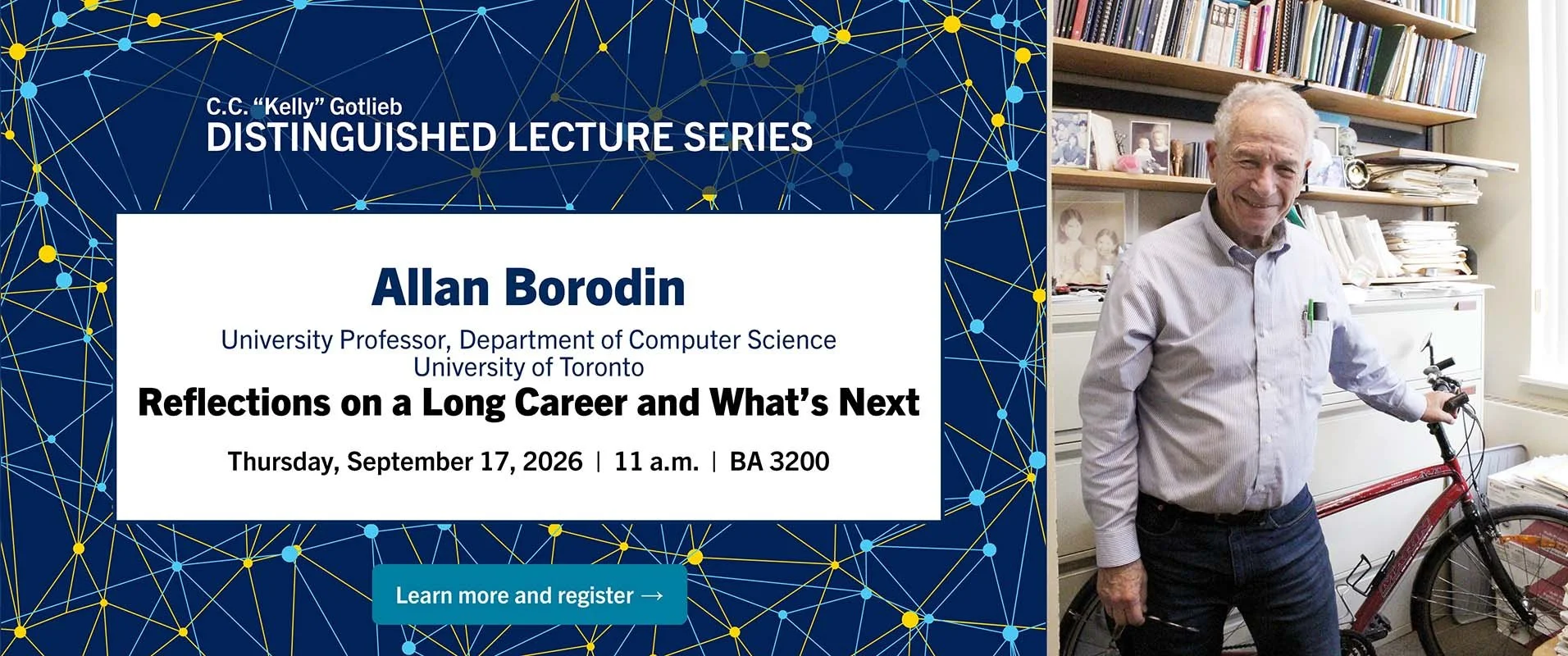 Allan Borodin, "Reflections on a Long Career and What's Next," University of Toronto, Department of Computer Science