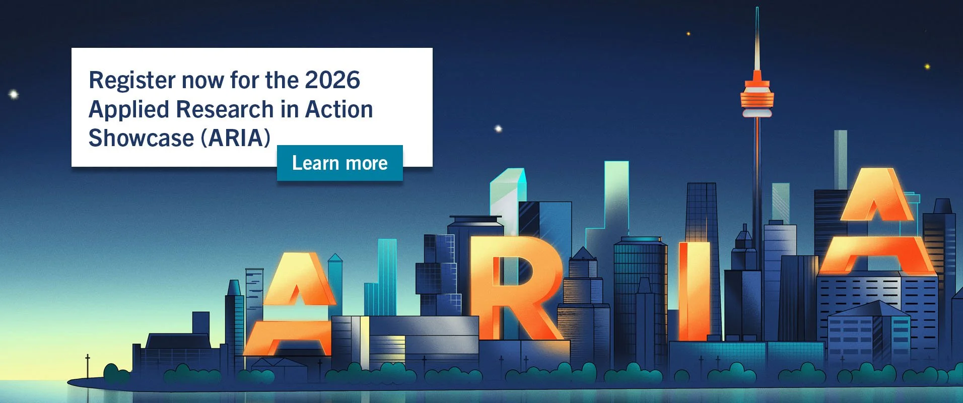 Register now for the 2026 Applied Research in Action Showcase (ARIA)