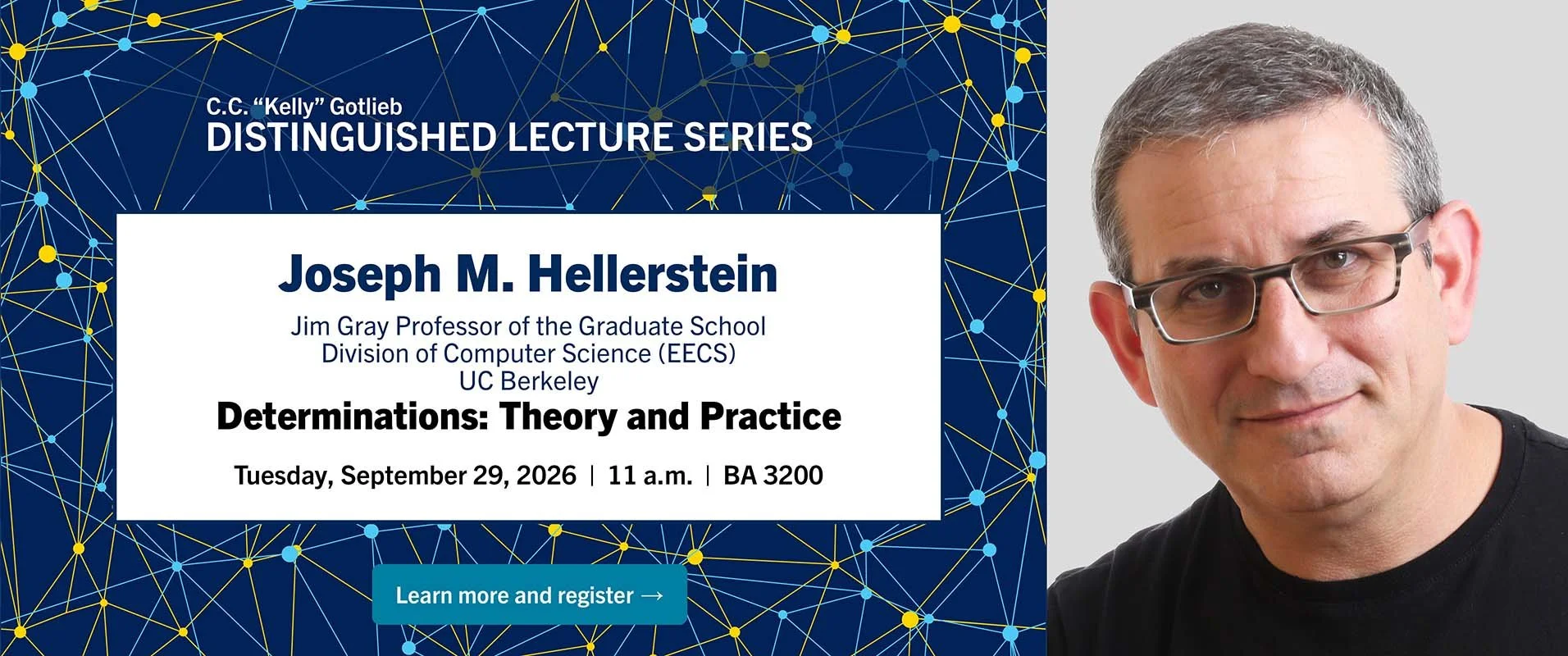 Distinguished Lecture Series: Joseph M. Hellerstein, "Determinations: Theory and Practice," UC Berkeley