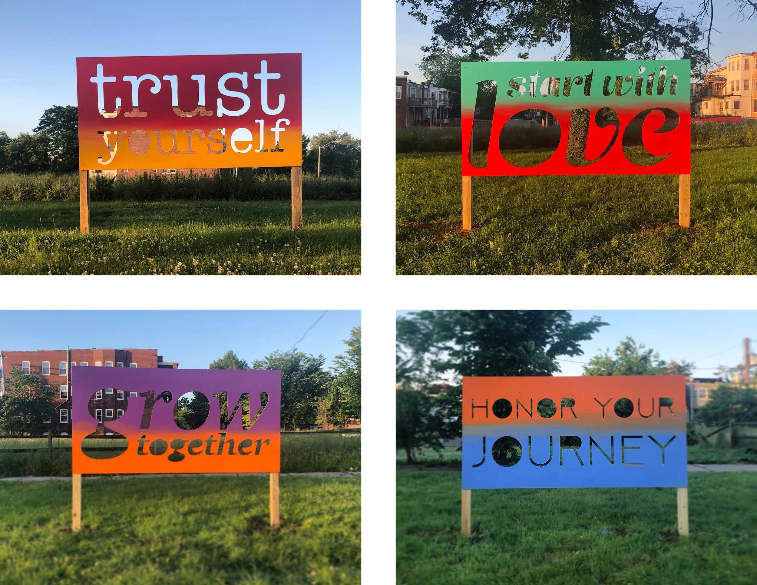 "Reunify" Public Art Installation, Druid Park