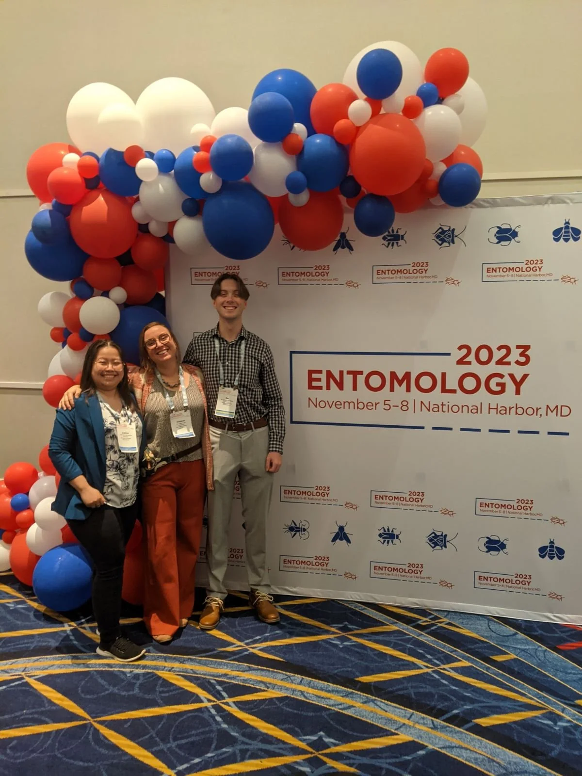 The Cook Lab at Entomology 2023 in Washington DC