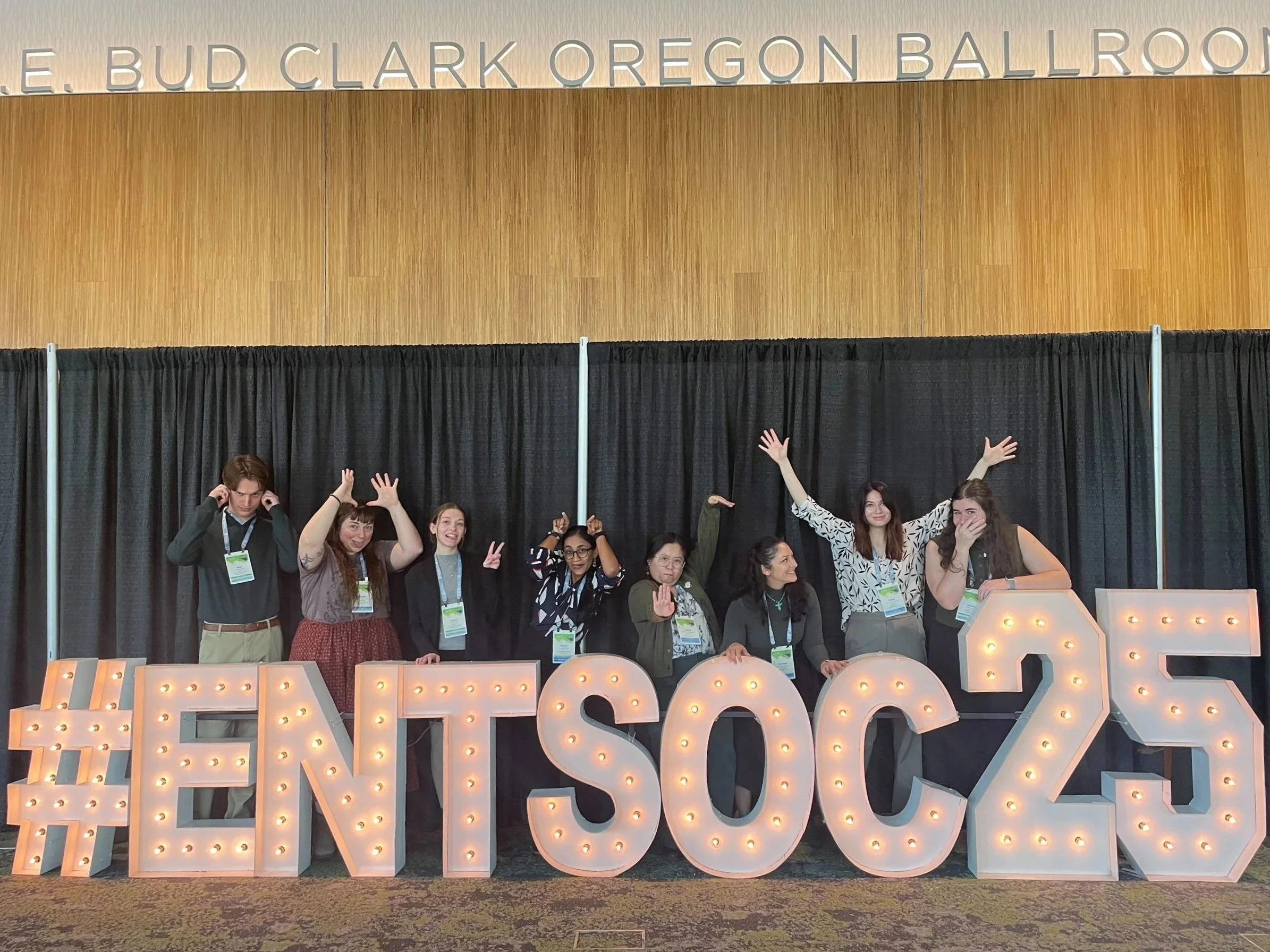 Cook lab members present, network, get inspired at annual Entomological Society of America meeting
