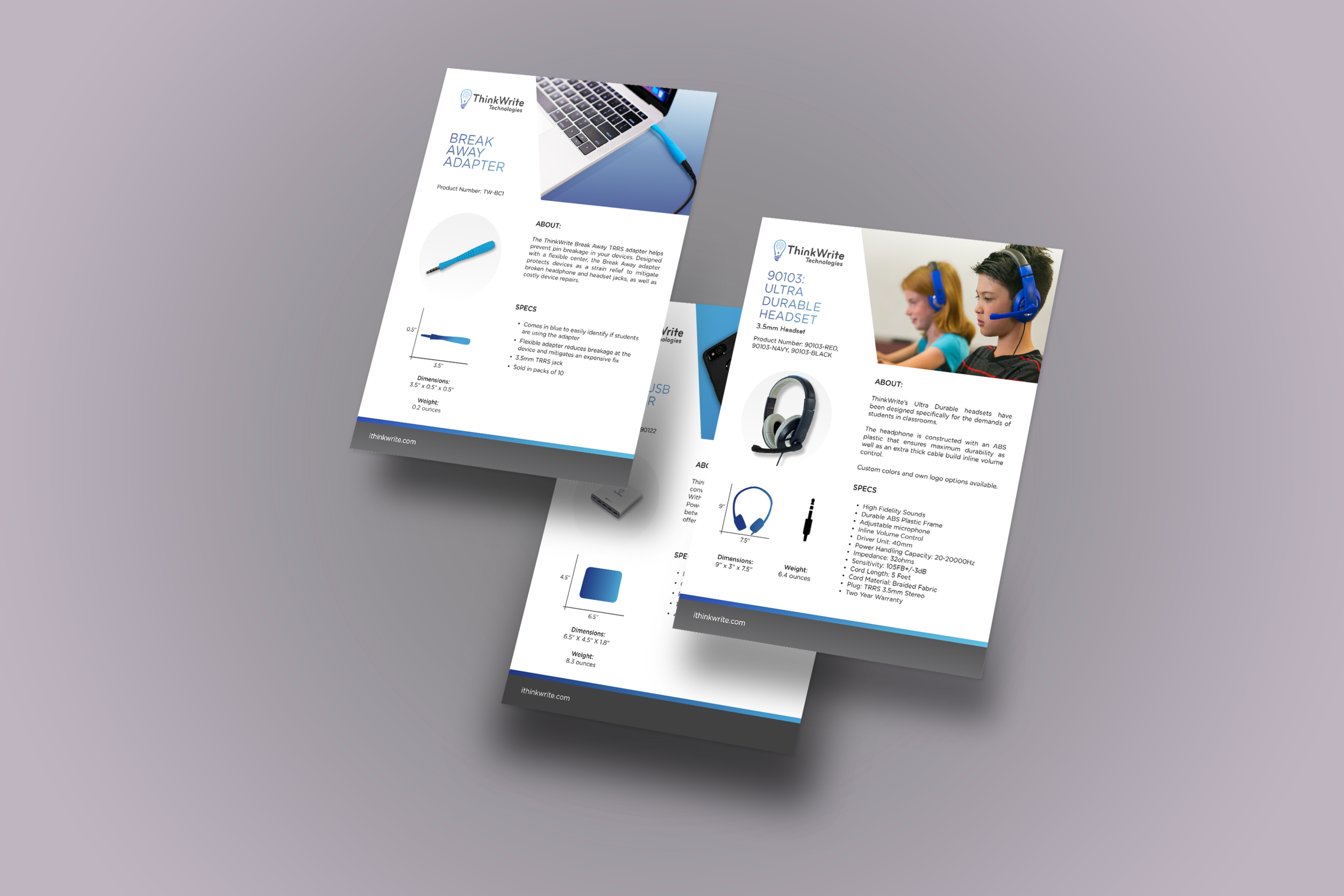 ThinkWrite Spec Sheets