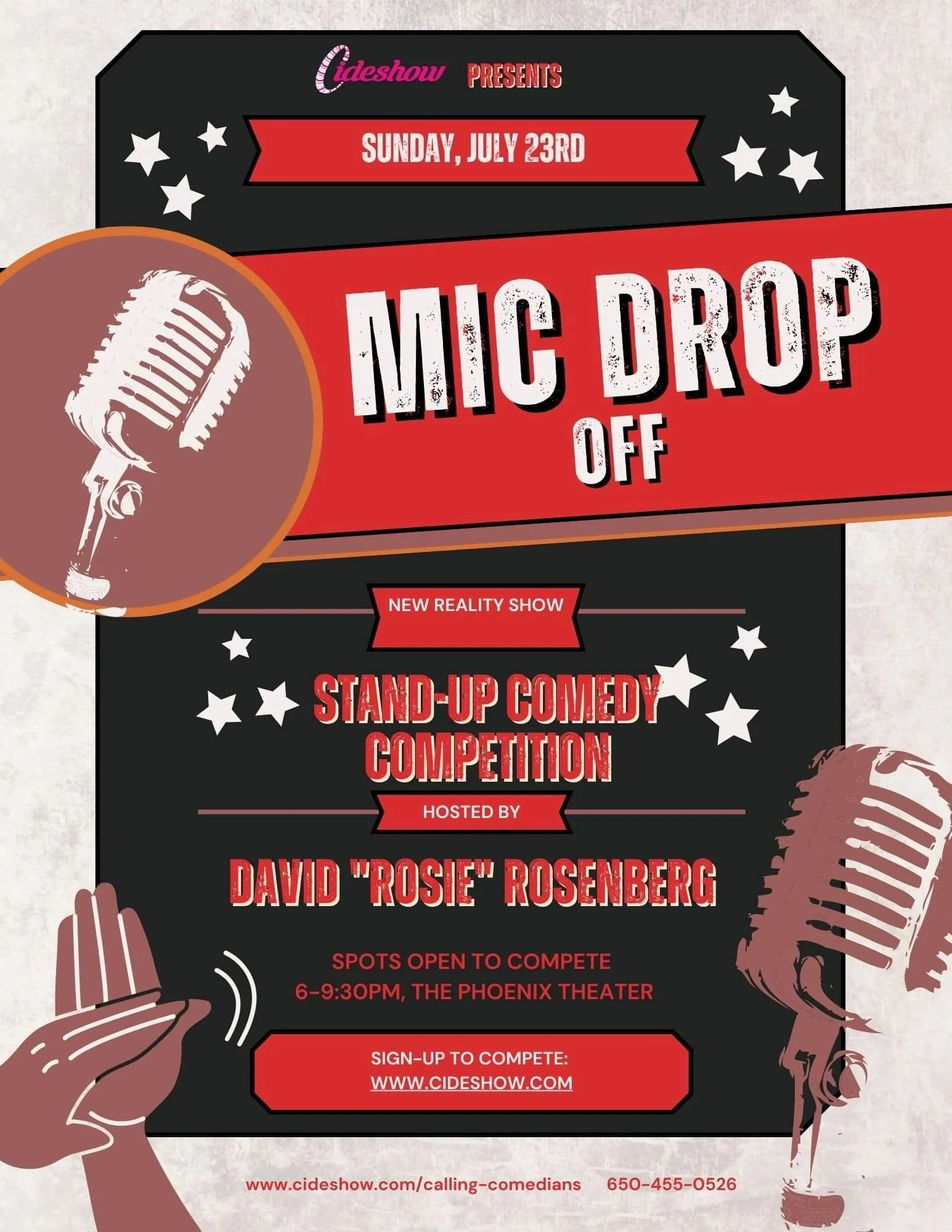 Mic Drop Off: A New Comedy Competition Reality Series