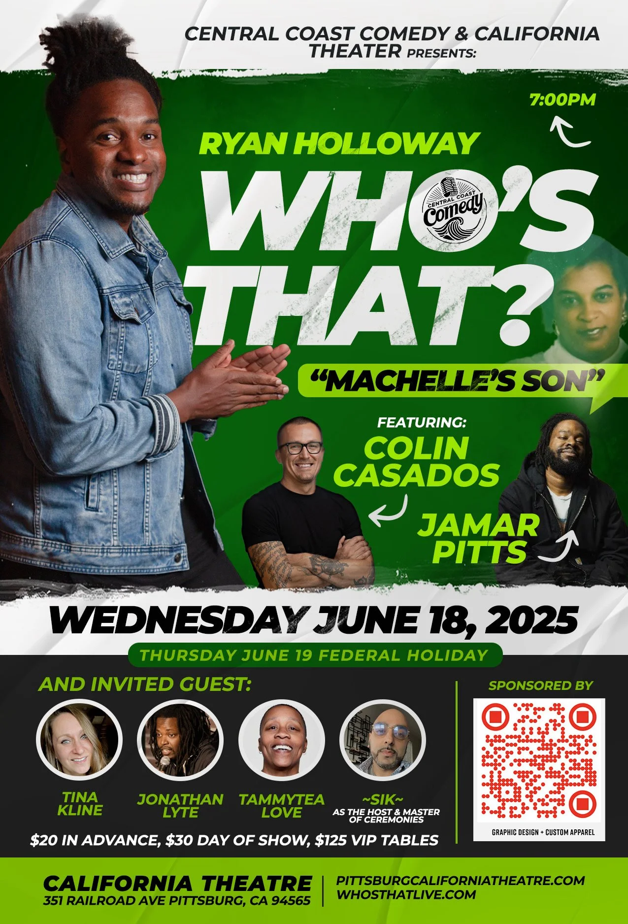 Who's That?  Central Coast Comedy