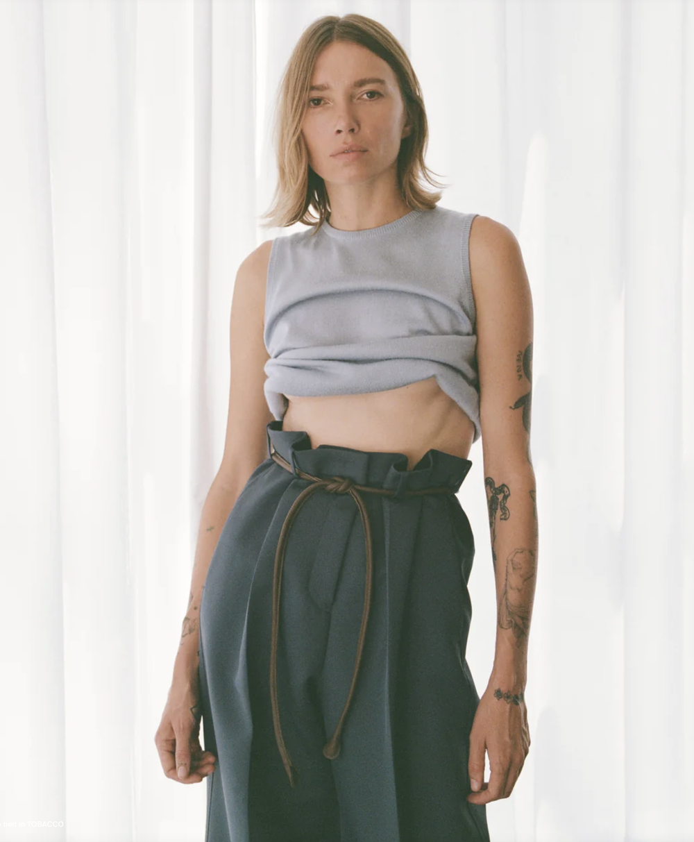 Knot Belt - Ecru — LOCAL SHADE display picture 2