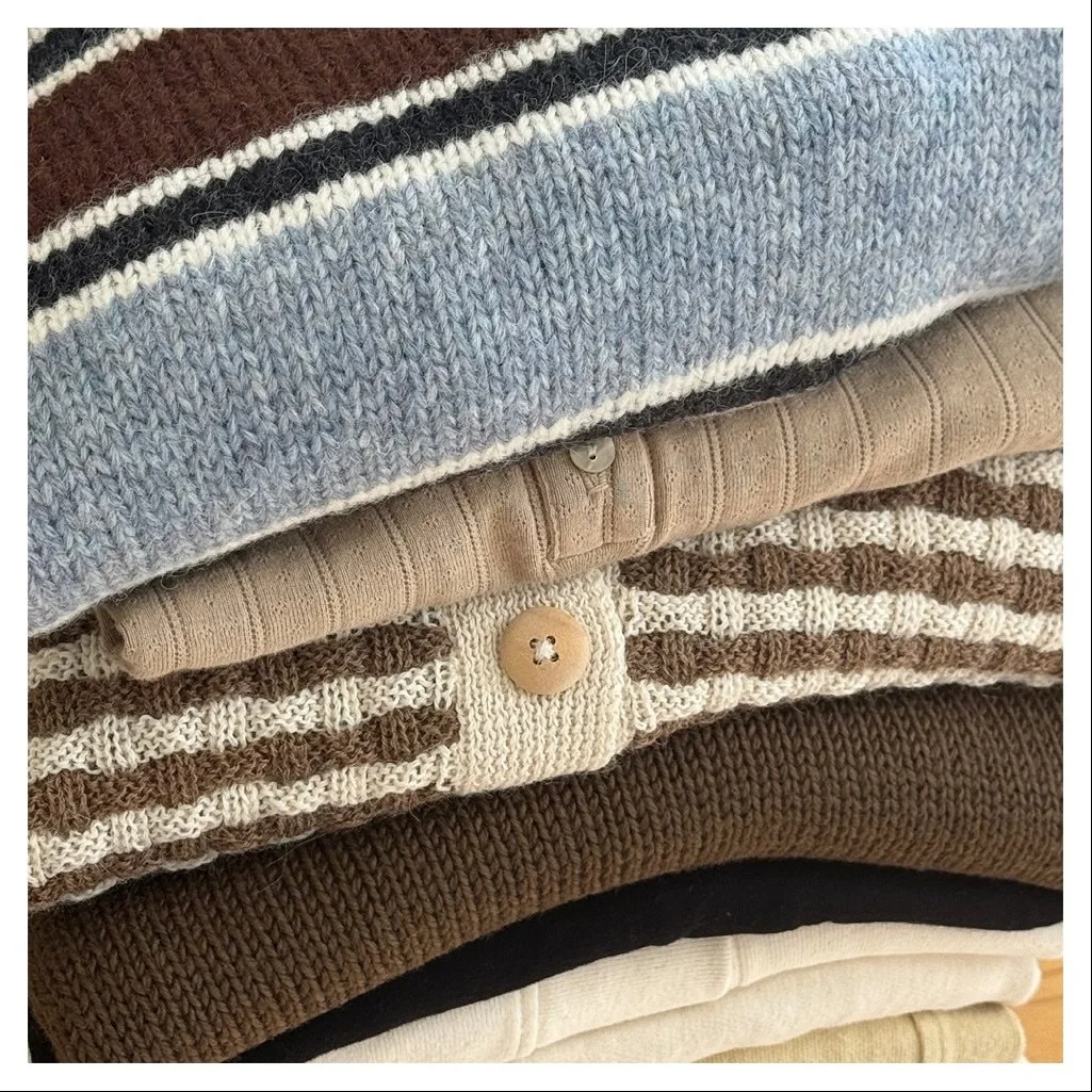 some of the luscious textures and colors of Fall in the shop 🤎