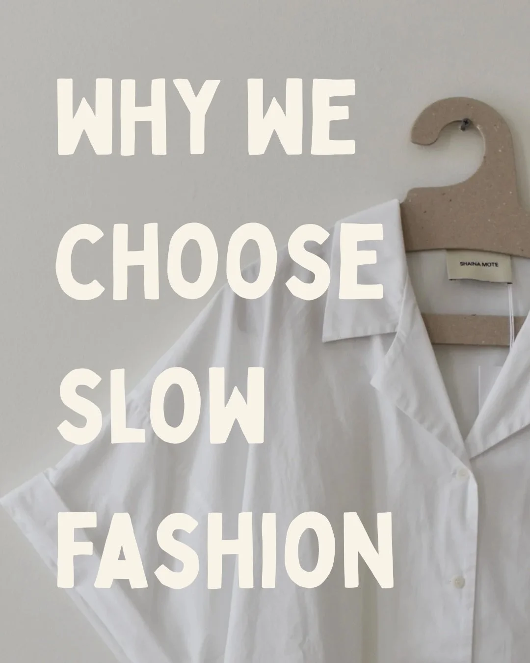 slow fashion isn&rsquo;t about having less, it&rsquo;s about choosing with intention.

we believe in pieces you&rsquo;ll reach for year after year that are made well, worn often, and loved for a long time. building a wardrobe slowly means investing i