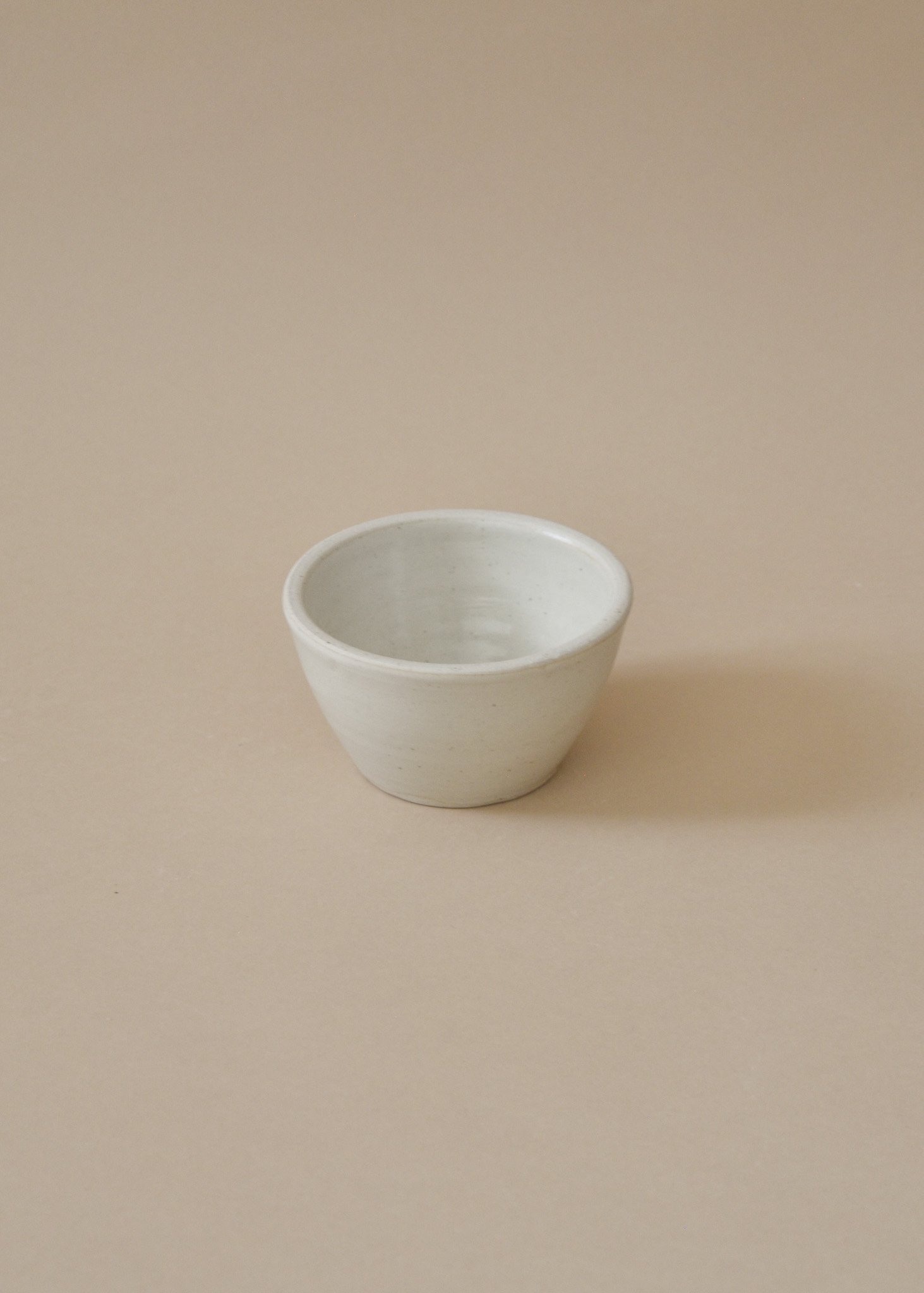 Stoneware Bowl - PIker White
