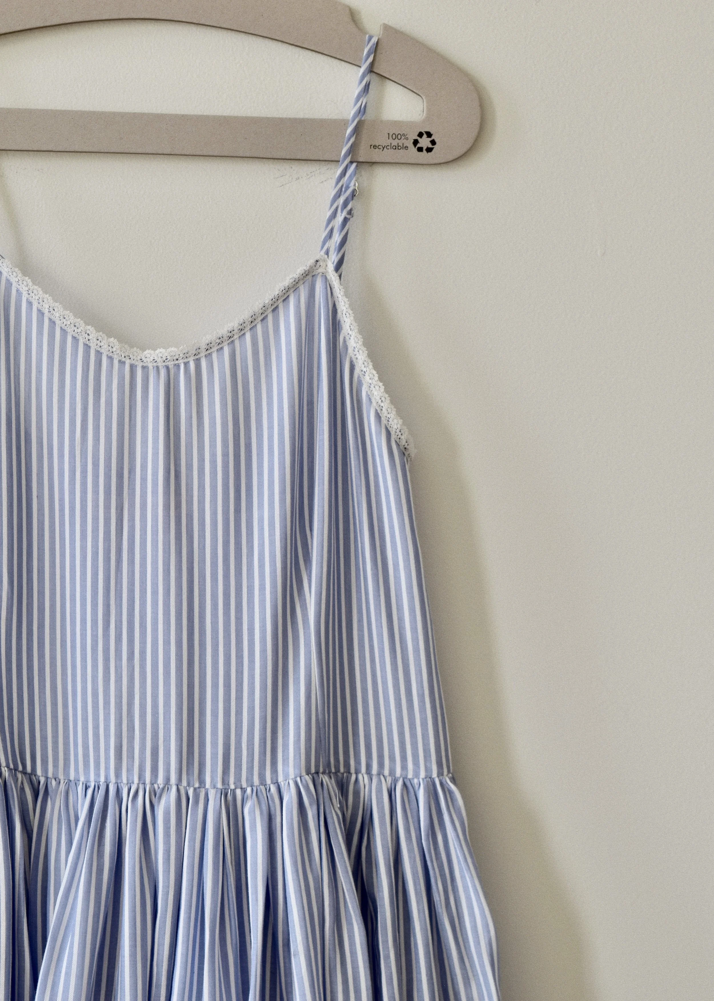 Ritual Dress - Regatta Cornflower Stripe