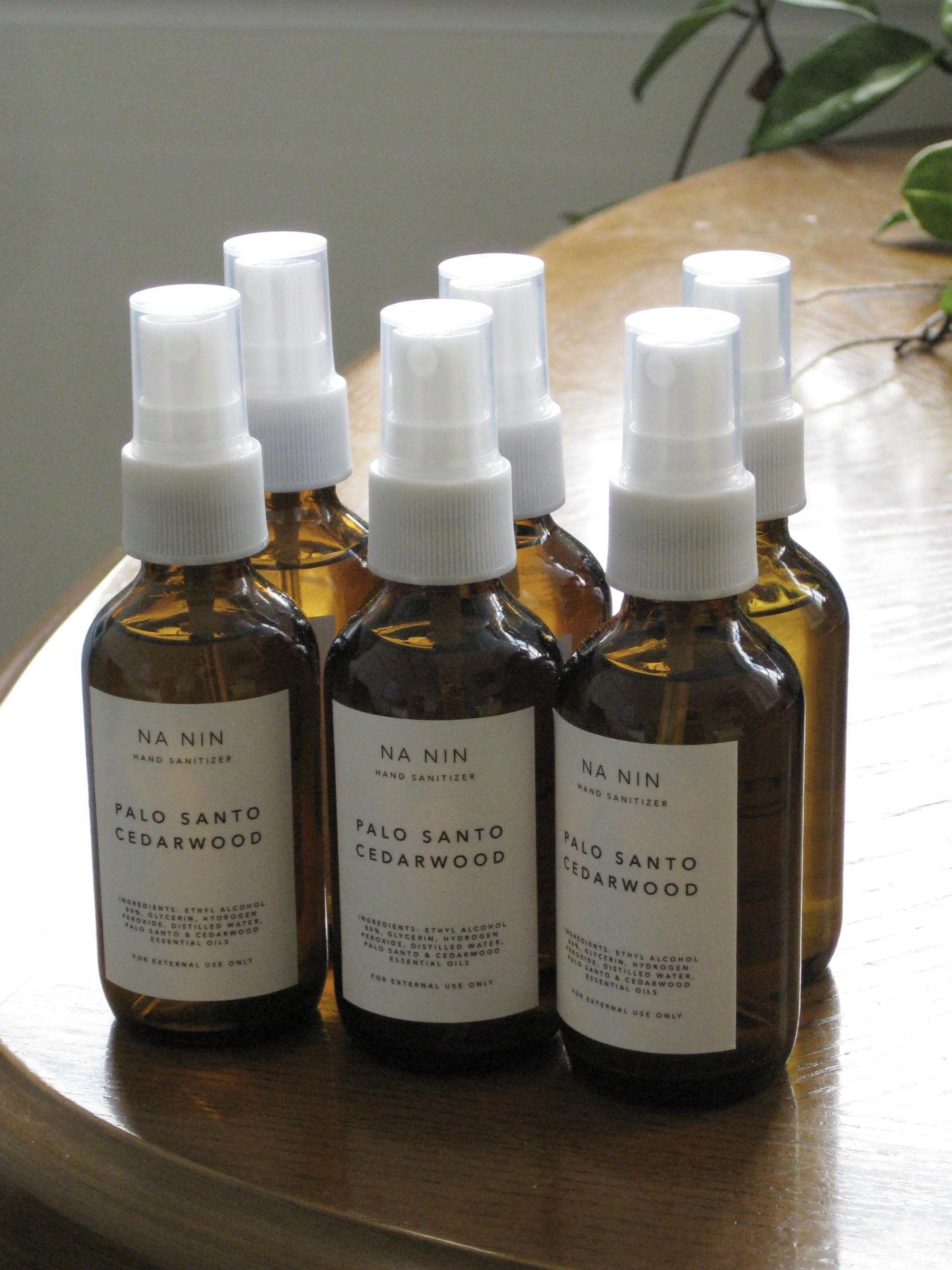 Palo Santo / Cedarwood Essential Oil Hand Sanitizer