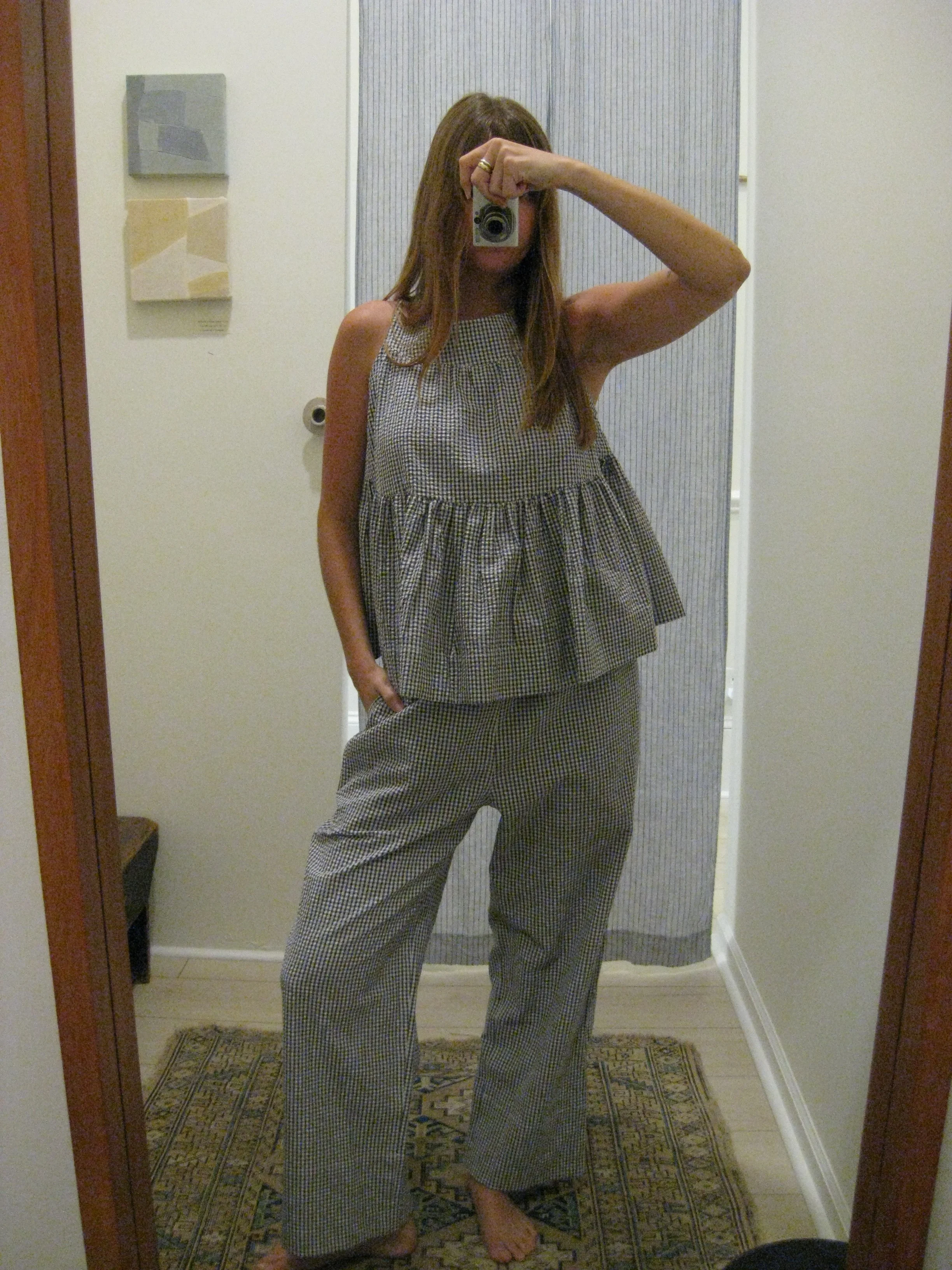 Patti-Pant-Navy-Gingham-Emma-Rothkopf