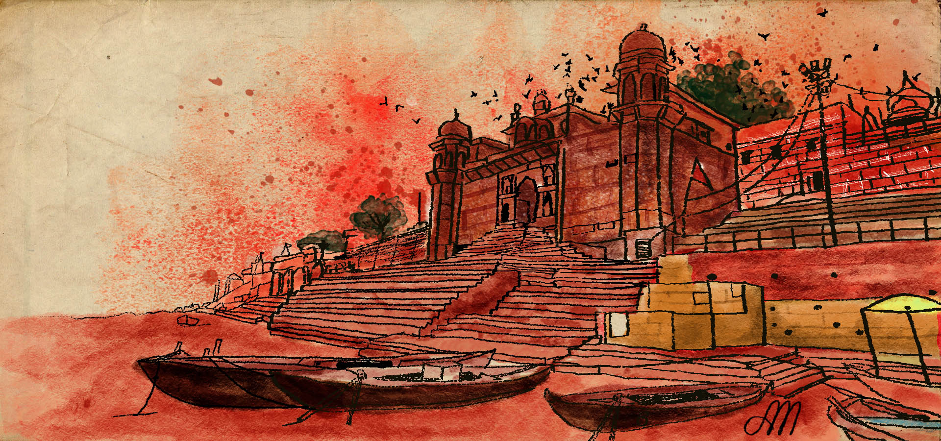 Banaras Illustrations for ohfab.in