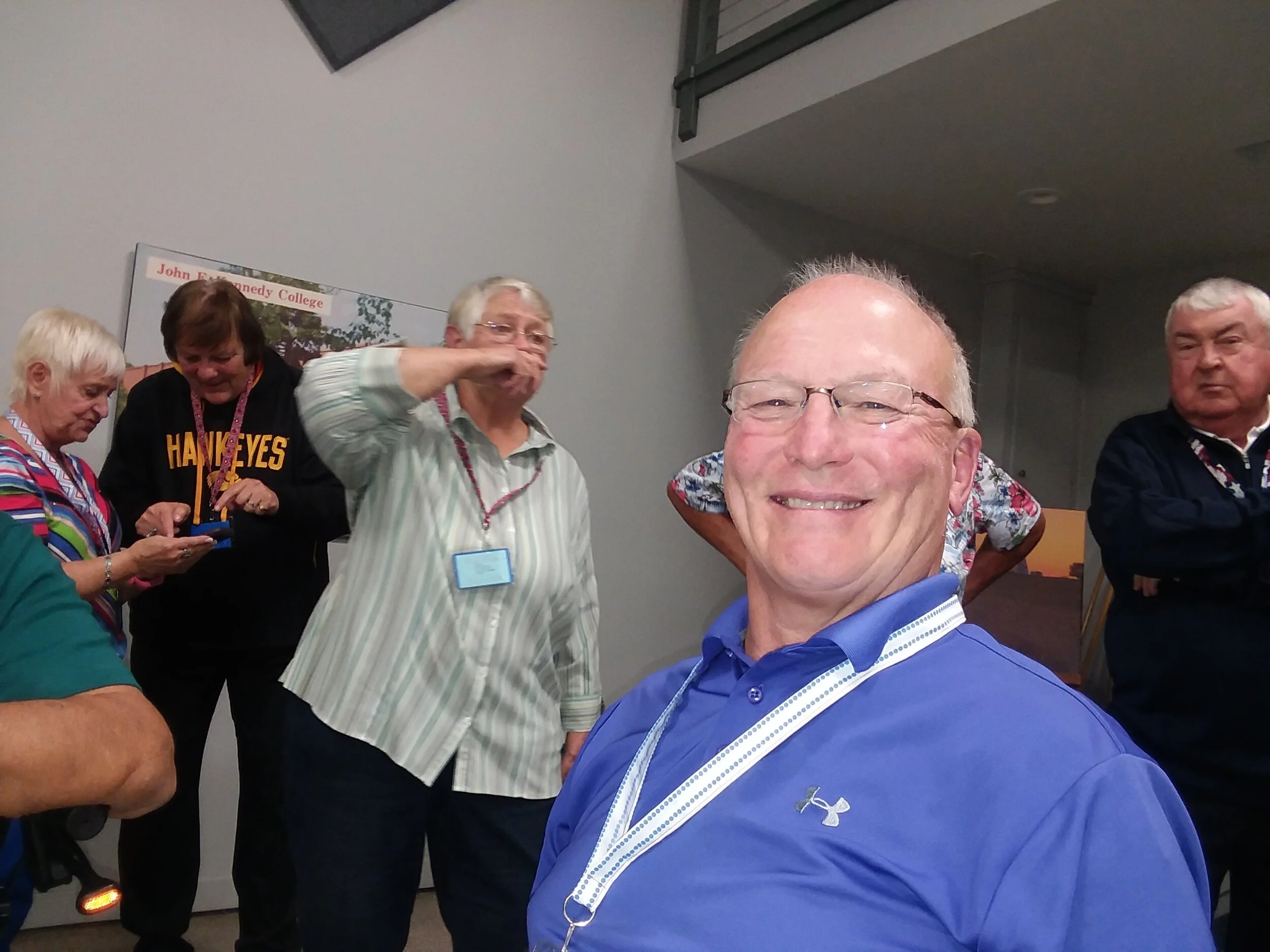 Jim Schmitz (background Betty Alig, Lois Stuflick-Johnson and Deb Florer-Lee
