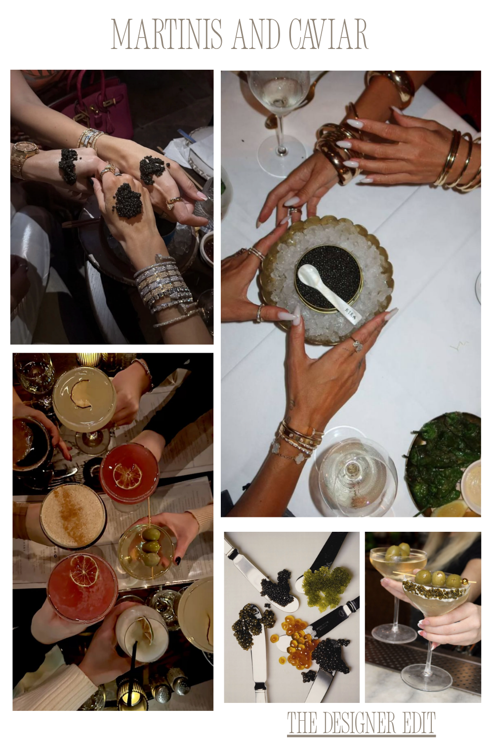 Martinis and Caviar