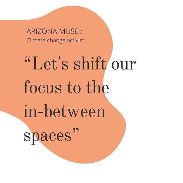 In this strange new way of life, some advice we heard from model and activist @arizonamuse at a @her_hustle_network event a few weeks ago now feels more relevant than ever:⁣
⁣
&lsquo;We spend so much of our time and energy focusing on the differences