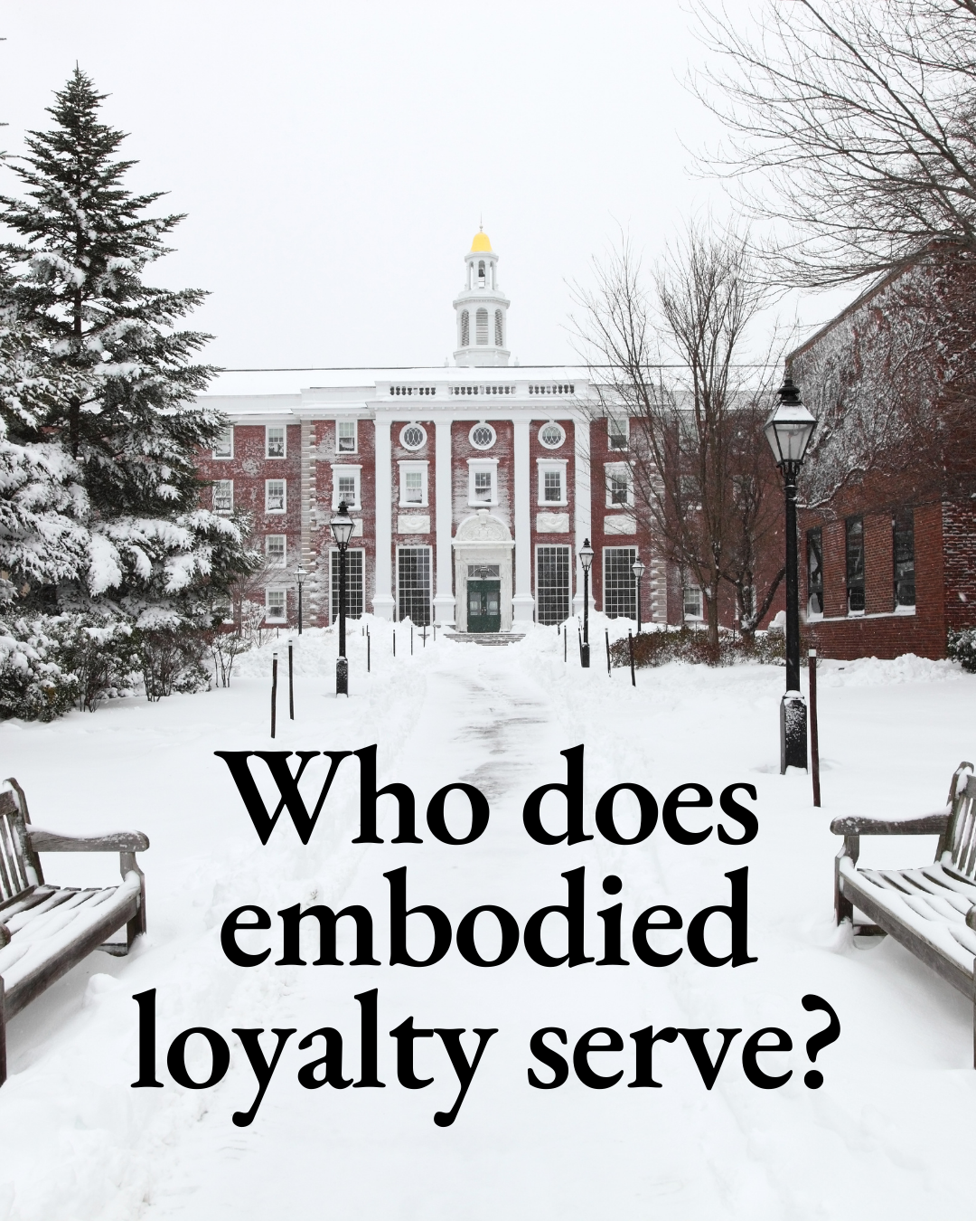 Who does embodied loyalty serve?