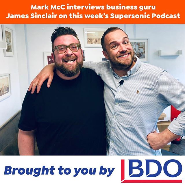 Need to chill out for an hour this weekend? Listen at the gym, whilst shopping, sunbathing or doing some DIY? This week on The Mark McC Supersonic Food Marketing Podcast, our hilariously entertaining guest is Serial Entrepreneur and Partyman @_jamess