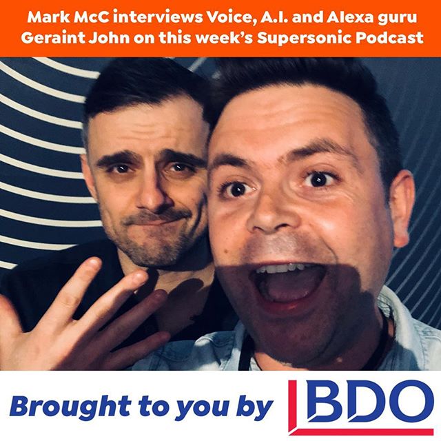 ‪Incredible NEW Epsiode of The Mark MCC Supersonic Food Marketing Podcast with @geraintjohn where we talk all about Alexa, A.I. and Voice and what that means for your hospitality, food and drink business. 
Tune in here: https://band.link/MarkMCC ‬🔗 