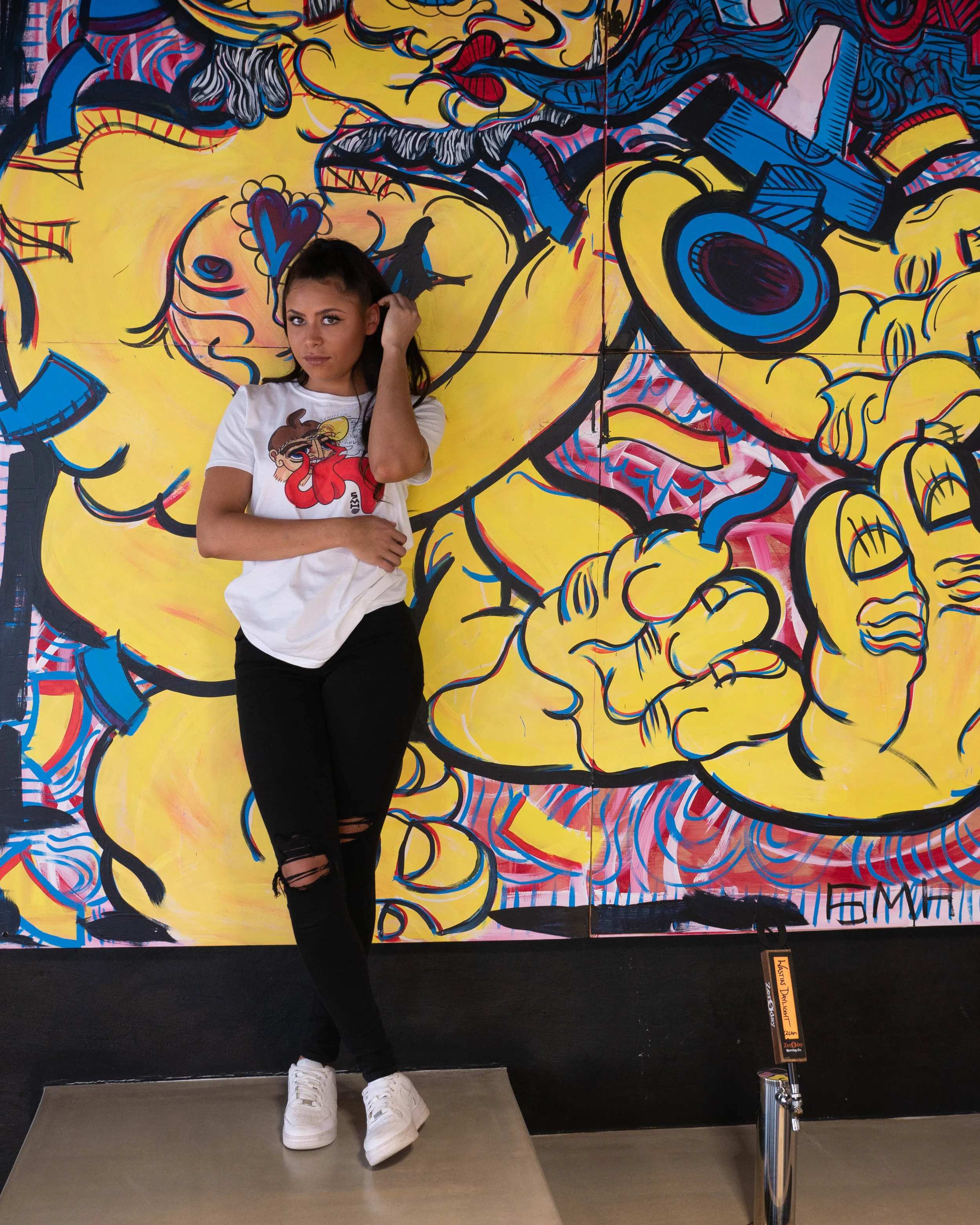 SMH_001_White Shirt - Collaboration with Stephen Michael Haas