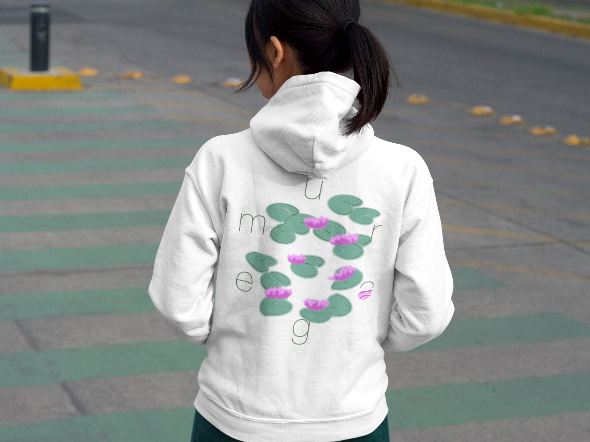 Monet_002_White Hoodie -FW19
